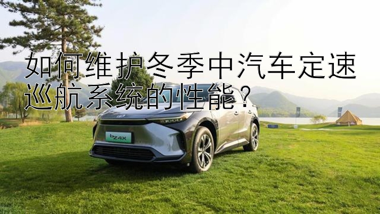 如何维护冬季中汽车定速巡航系统的性能？