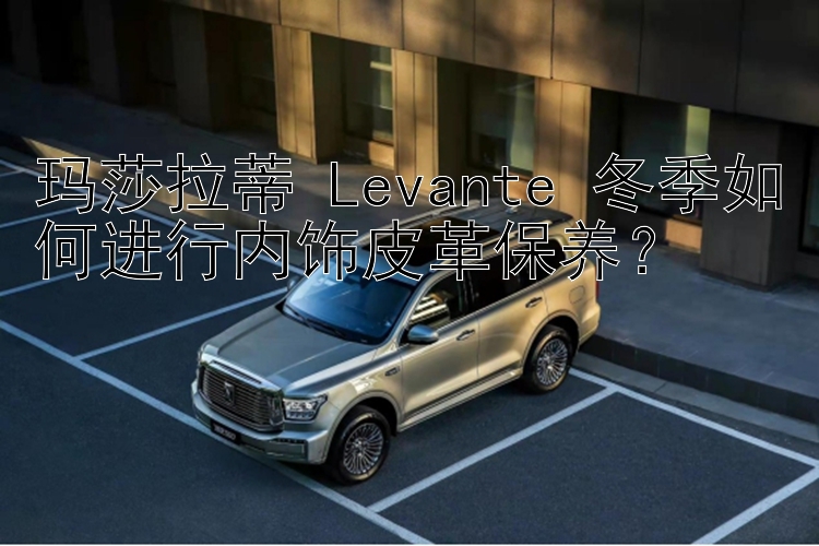 玛莎拉蒂 Levante 冬季如何进行内饰皮革保养？